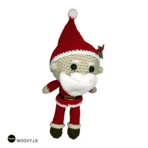 Woovy Luxury Crochet Santa - Festive Handcrafted Holiday Decor for Home
